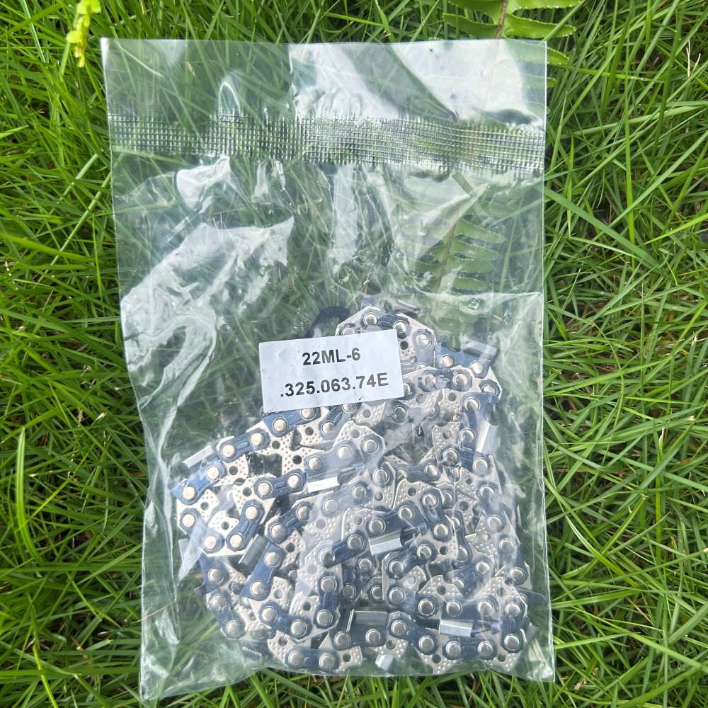 EXSHP | 18 Inch Chainsaw Chain | 325 Pitch .063" Gauge | 74 Drive Links | Full Chisel | 3-PACK