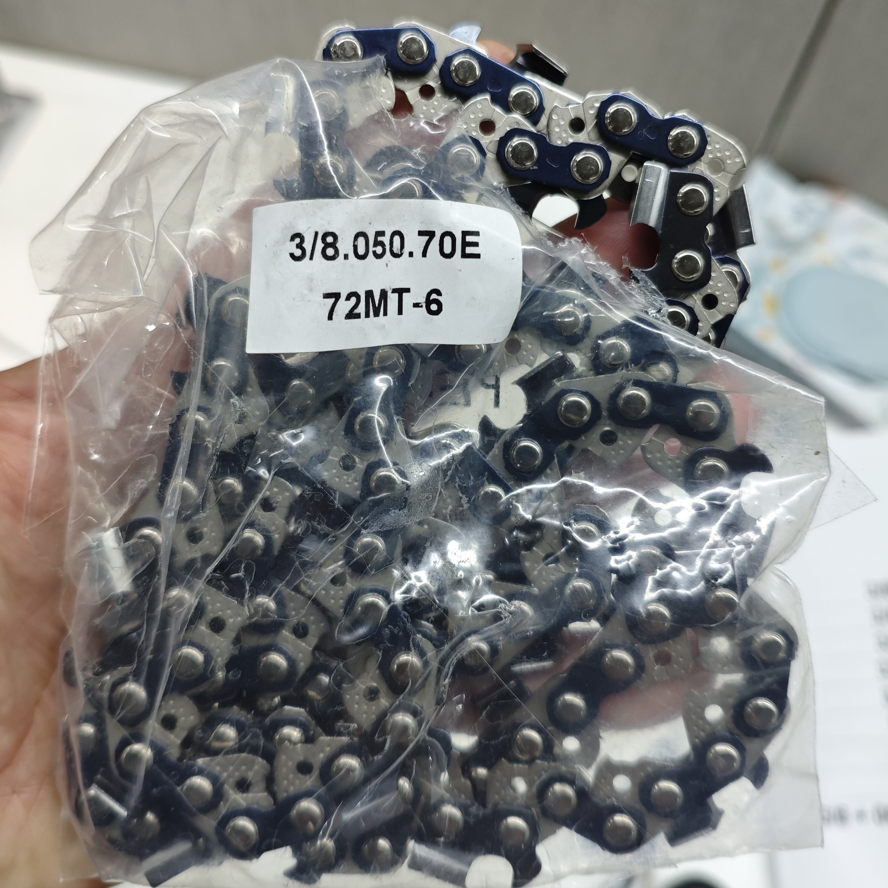 EXSHP | 20 Inch Chainsaw Chain | 3/8" Pitch .050" Gauge | 70 Drive Links | Full Chisel