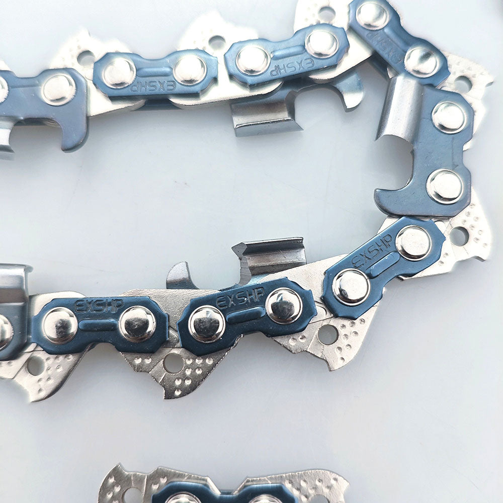 EXSHP | 20 Inch Chainsaw Chain | 3/8" Pitch .050" Gauge | 72 Drive Links | Semi Chisel | 3-PACK