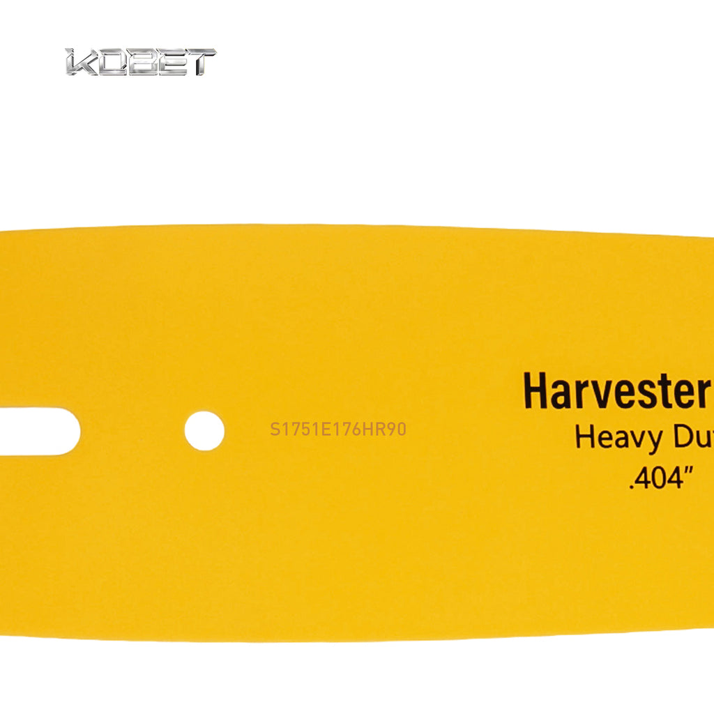 Harvester Guide Bar | S1751E176HR90 | Bar Mount: S149 | Bar length 75cm | Gauge .080" | 0.404"-17T | 90DL