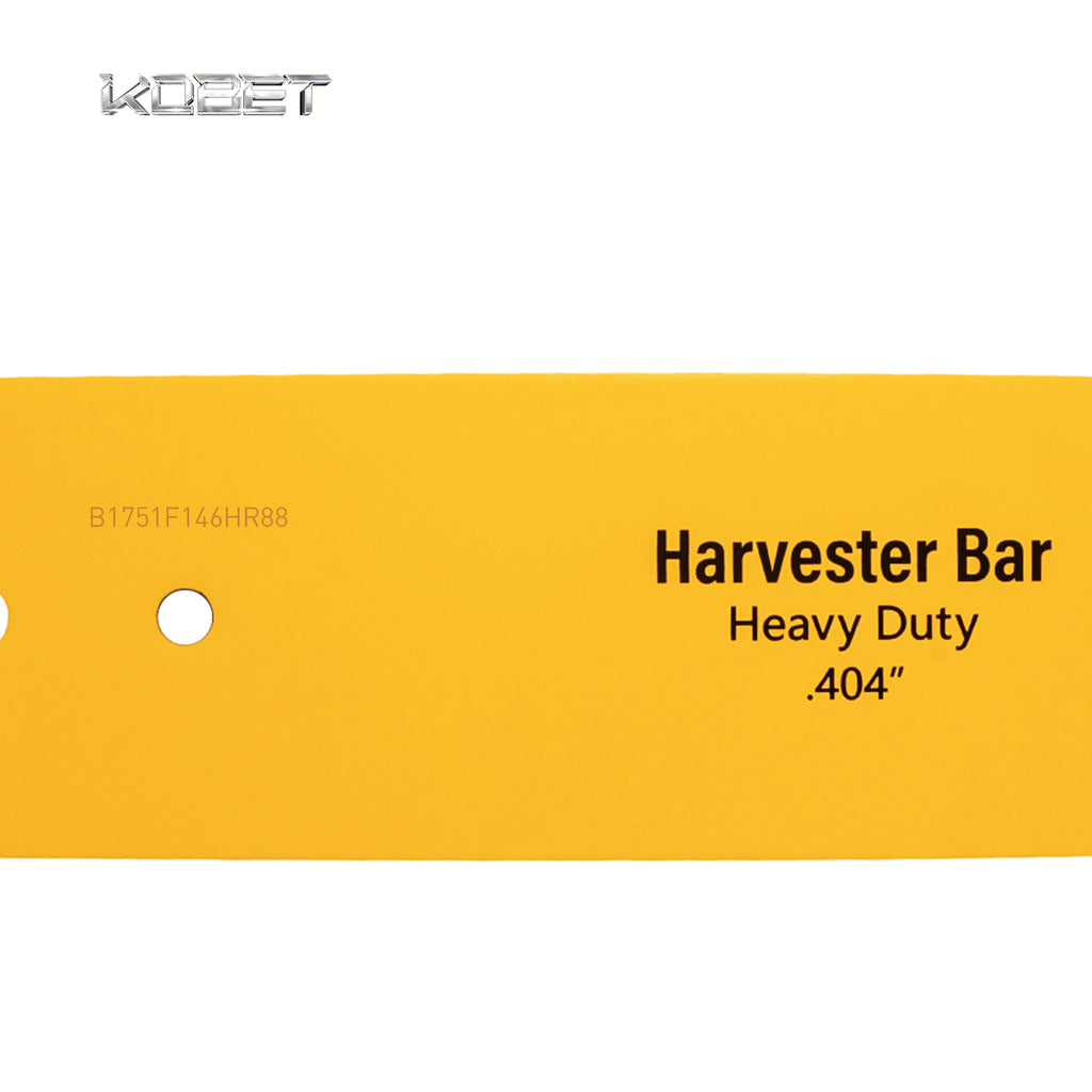 Harvester Guide Bar | B1751F146HR88 | Bar Mount: B149 | Bar length 75cm | Gauge .080" | 0.404"-14T | 88DL