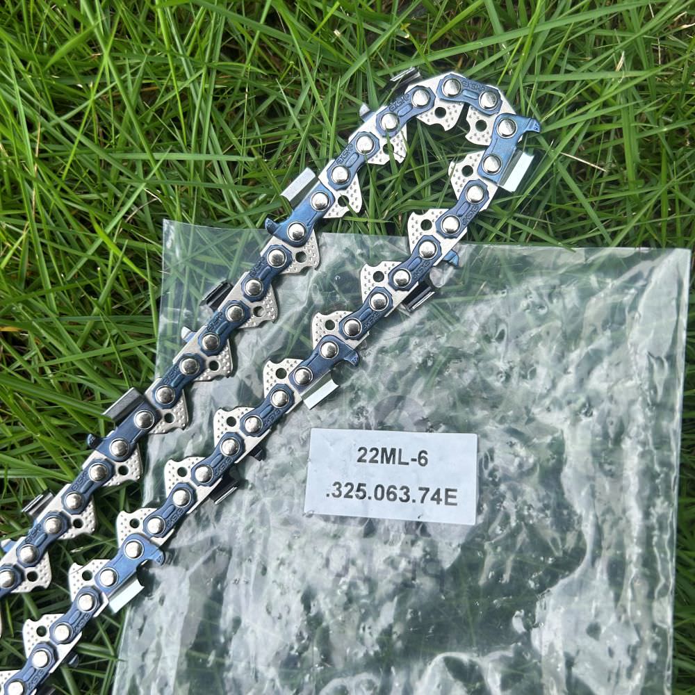 EXSHP | 18 Inch Chainsaw Chain | 325 Pitch .063" Gauge | 74 Drive Links | Full Chisel | 3-PACK