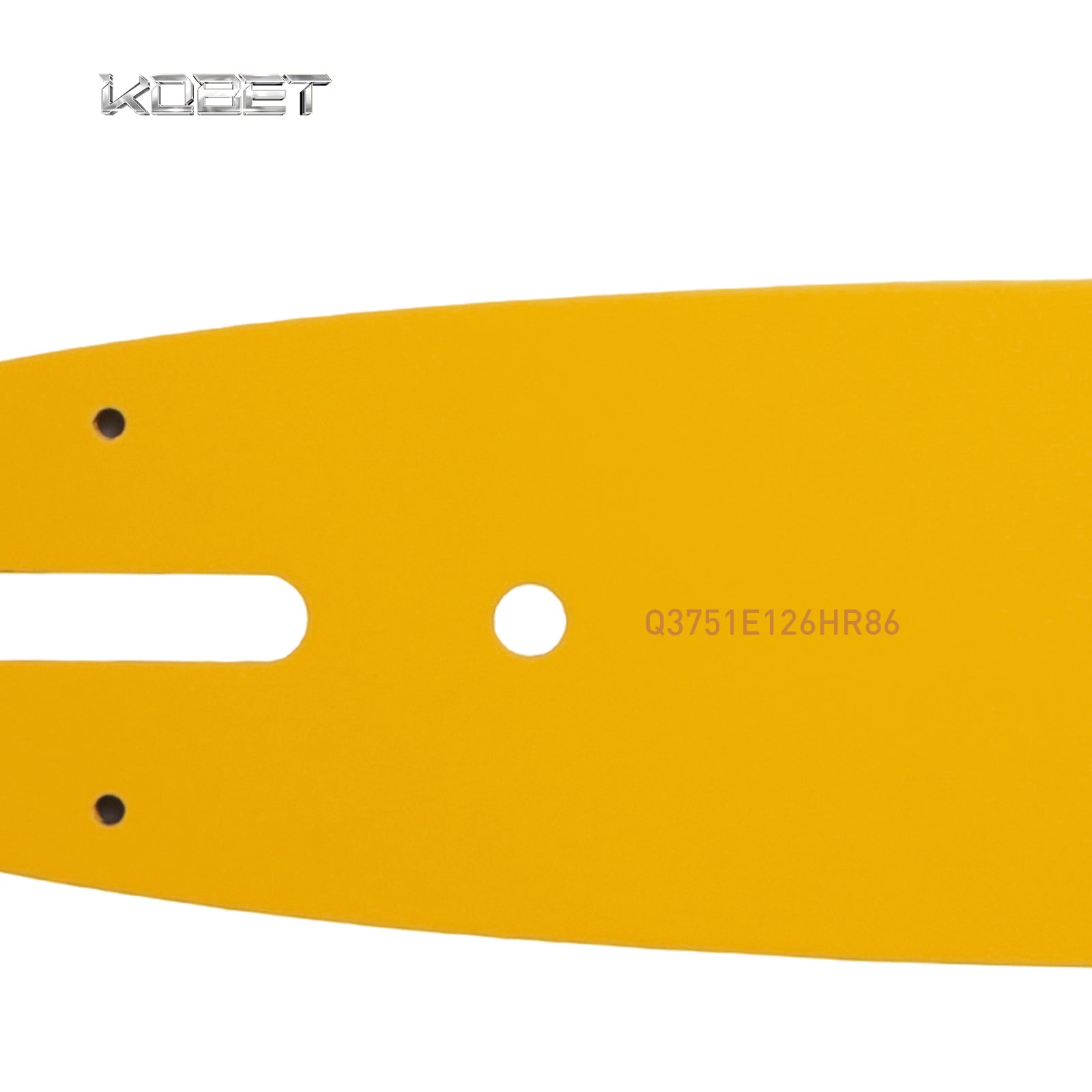 Harvester Guide Bar | Q3751E126HR86 | Bar Mount: Q149 | Bar length 75cm | Gauge .080" | 0.404"-12T | 86DL