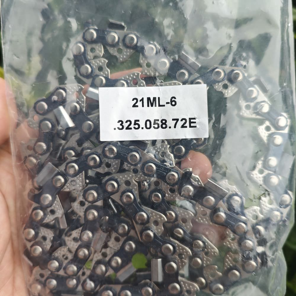 EXSHP | 18 Inch Chainsaw Chain | 325 Pitch .058" Gauge | 72 Drive Links | Full Chisel | 3-PACK