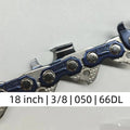 EXSHP | 18 Inch Chainsaw Chain | 3/8" Pitch .050" Gauge | 66 Drive Links | Full Chisel | 3-PACK