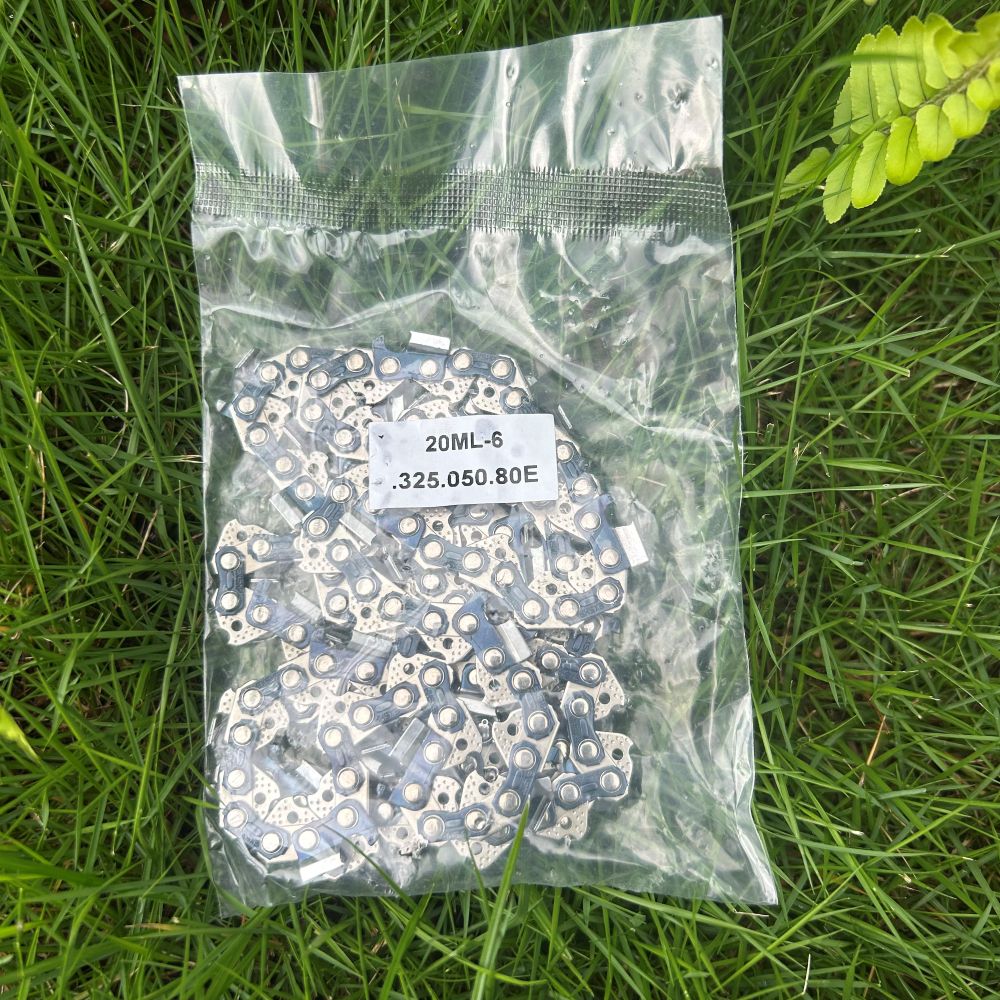 EXSHP | 20 Inch Chainsaw Chain | 325 Pitch .050" Gauge | 80 Drive Links | Full Chisel | 3-PACK